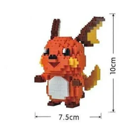 Pokemon Growlithe, Raichu, Weezing, Sudowoodo, Fennekin, Froakie Baustein Figuren