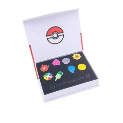 Pokemon Gym Badges Kanto, Johto, Hoenn, Sinnoh, Unova, Kalos (6 Varianten)
