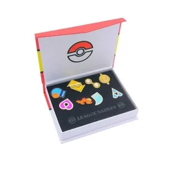 Pokemon Gym Badges Kanto, Johto, Hoenn, Sinnoh, Unova, Kalos (6 Varianten)