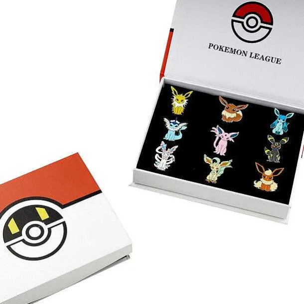 Pokemon Gym Badges Kanto, Johto, Hoenn, Sinnoh, Unova, Kalos (6 Varianten)