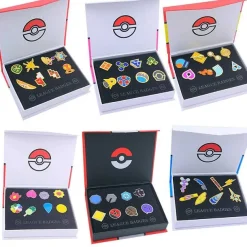 Pokemon Gym Badges Kanto, Johto, Hoenn, Sinnoh, Unova, Kalos (6 Varianten)