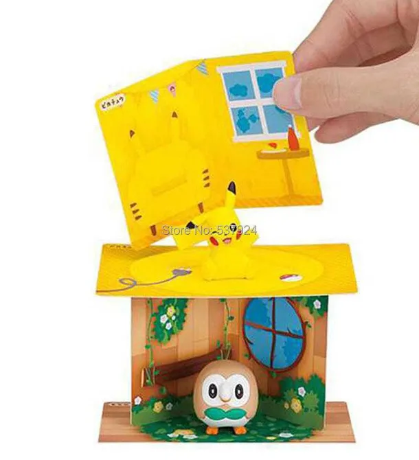 Pokemon Haus Mit Figuren