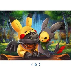 Pokemon Holz Puzzle, Bis Zu 500 Teile