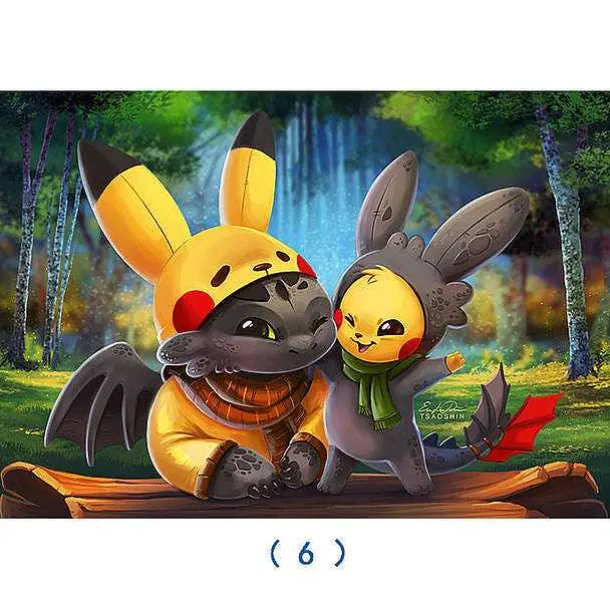 Pokemon Holz Puzzle, Bis Zu 500 Teile
