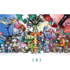 Pokemon Holz Puzzle, Bis Zu 500 Teile