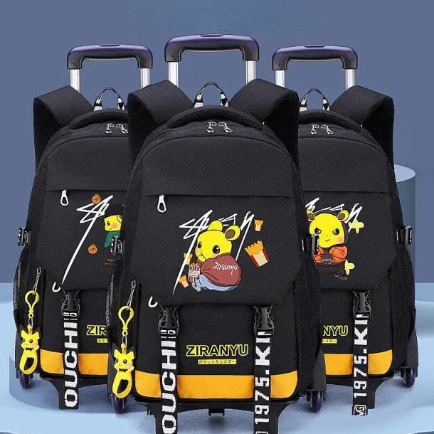 Pokemon 2In1 Trolley-Rucksack / Schul Koffer