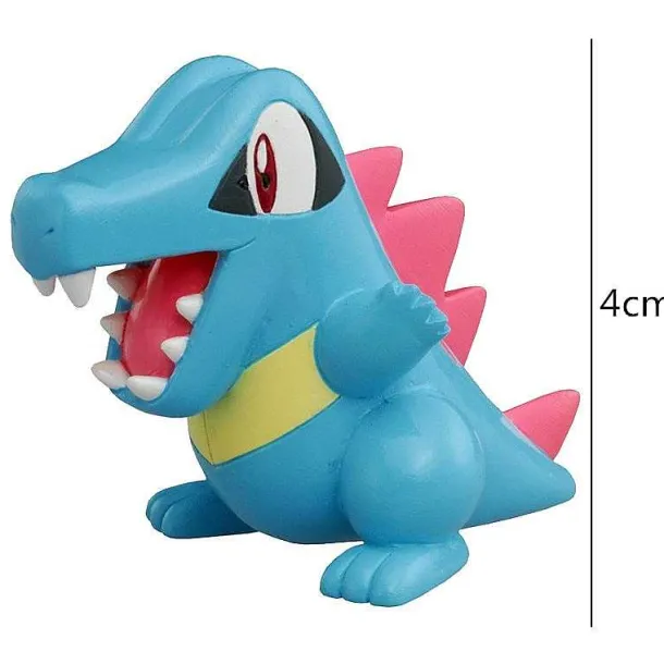 Pokemon Karnimani Totodile Figur (Ca. 4Cm)