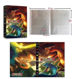 Pokemon Karten Sammelalbum Fur 432 Karten Im A4 Format - Viele Pokemon Motive