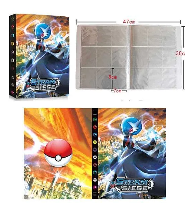 Pokemon Karten Sammelalbum Fur 432 Karten Im A4 Format - Viele Pokemon Motive