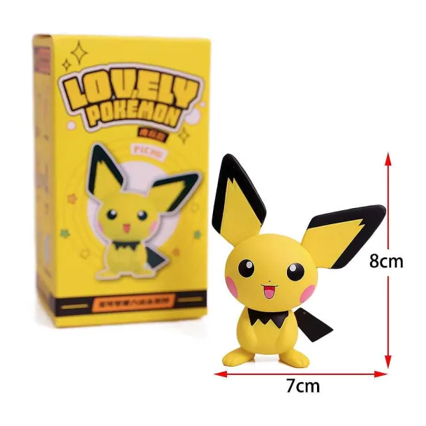 Pokemon Kawaii Figuren Pikachu Raichu Mimigma Togedemaru Oder Pichu