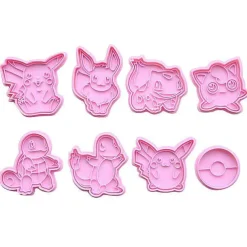 Pokemon Keksformen Im 8Er Set (Pikachu, Evoli, Pummeluff Etc.)