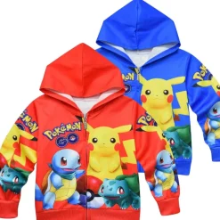 Pokemon Kinder Kapuzensweatjacke