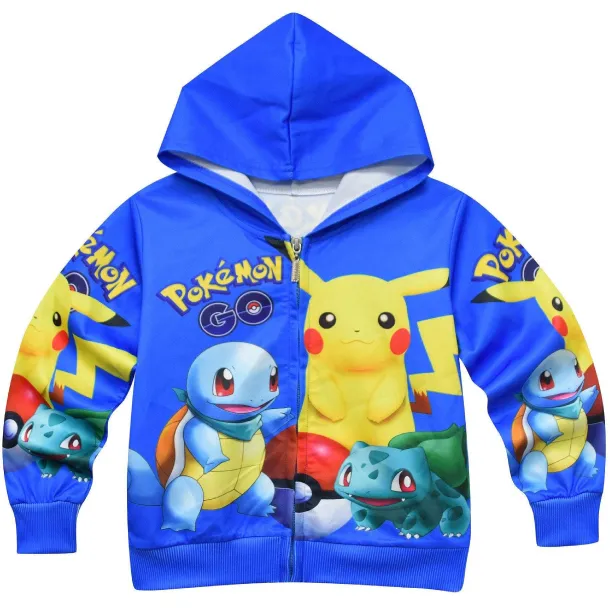 Pokemon Kinder Kapuzensweatjacke