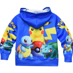 Pokemon Kinder Kapuzensweatjacke