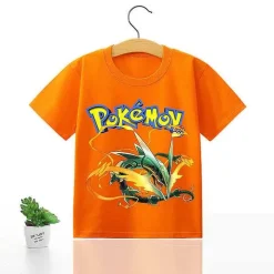 Pokemon Kinder Pikachu T-Shirt Fur Den Sommer Viele Motive
