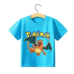Pokemon Kinder Pikachu T-Shirt Fur Den Sommer Viele Motive