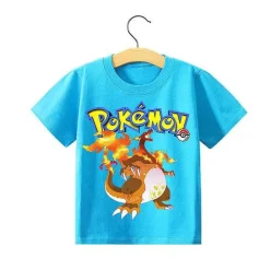 Pokemon Kinder Pikachu T-Shirt Fur Den Sommer Viele Motive