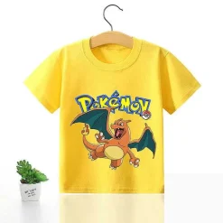 Pokemon Kinder Pikachu T-Shirt Fur Den Sommer Viele Motive