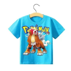 Pokemon Kinder Pikachu T-Shirt Fur Den Sommer Viele Motive