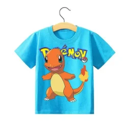 Pokemon Kinder Pikachu T-Shirt Fur Den Sommer Viele Motive