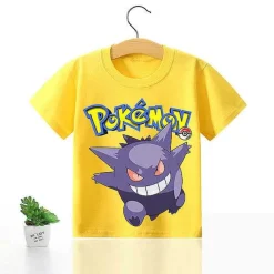 Pokemon Kinder Pikachu T-Shirt Fur Den Sommer Viele Motive