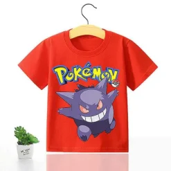 Pokemon Kinder Pikachu T-Shirt Fur Den Sommer Viele Motive