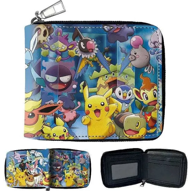 Pokemon Kinder Portmonee In Vielen Motiven