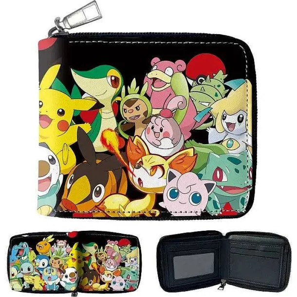 Pokemon Kinder Portmonee In Vielen Motiven
