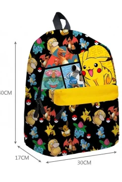 Pokemon Kinder Schulrucksack Und Stiftetui