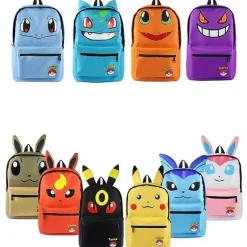 Pokemon Kinder Schul Rucksack Mit Ohren In Diversen Motiven