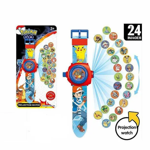 Pokemon Kinder Uhr Mit Projektor