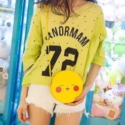 Pokemon Kleine Runde Handtasche Mit Pikachu Motiv