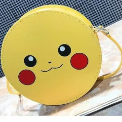 Pokemon Kleine Runde Handtasche Mit Pikachu Motiv