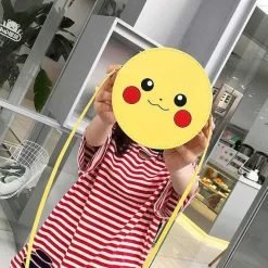 Pokemon Kleine Runde Handtasche Mit Pikachu Motiv