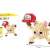 Pokemon Klemm-Baustein Figuren: Sterndu, Gengar, Pikachu, Floink, Kussilla, Rossana, Menki,