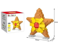 Pokemon Klemm-Baustein Figuren: Sterndu, Gengar, Pikachu, Floink, Kussilla, Rossana, Menki,