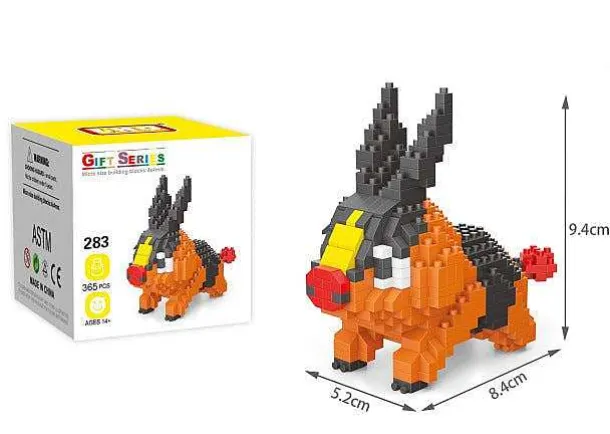 Pokemon Klemm-Baustein Figuren: Sterndu, Gengar, Pikachu, Floink, Kussilla, Rossana, Menki,