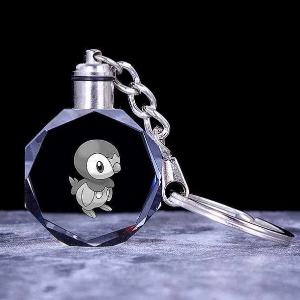 Pokemon Kristall Anhanger Mit 3D Effekt - Viele Motive