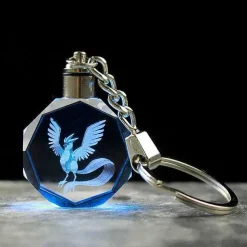 Pokemon Kristall Anhanger Mit 3D Effekt - Viele Motive