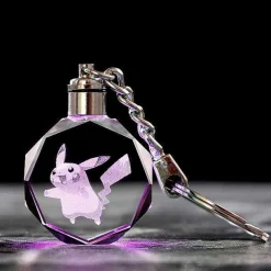 Pokemon Kristall Anhanger Mit 3D Effekt - Viele Motive