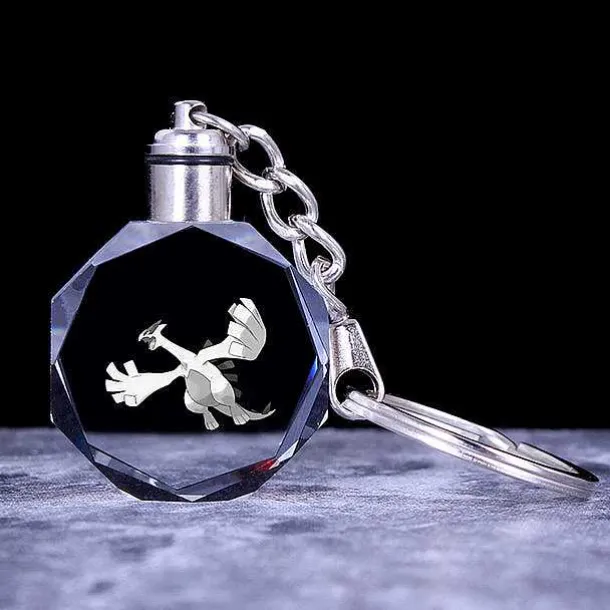 Pokemon Kristall Anhanger Mit 3D Effekt - Viele Motive