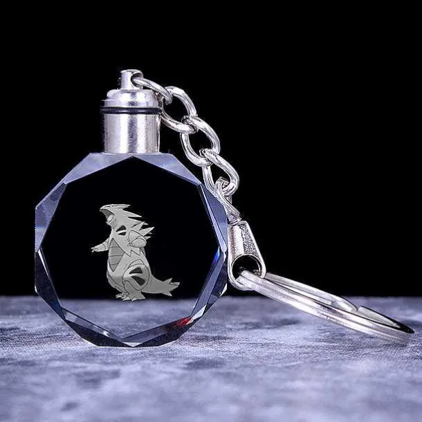 Pokemon Kristall Anhanger Mit 3D Effekt - Viele Motive
