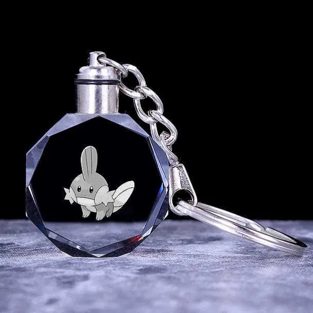 Pokemon Kristall Anhanger Mit 3D Effekt - Viele Motive