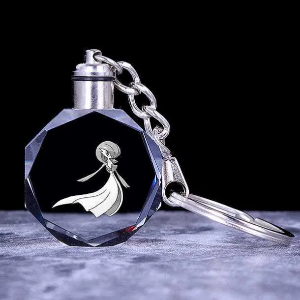 Pokemon Kristall Anhanger Mit 3D Effekt - Viele Motive