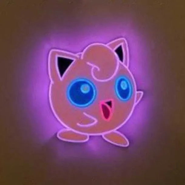 Pokemon Led Neonlicht Wandlampe