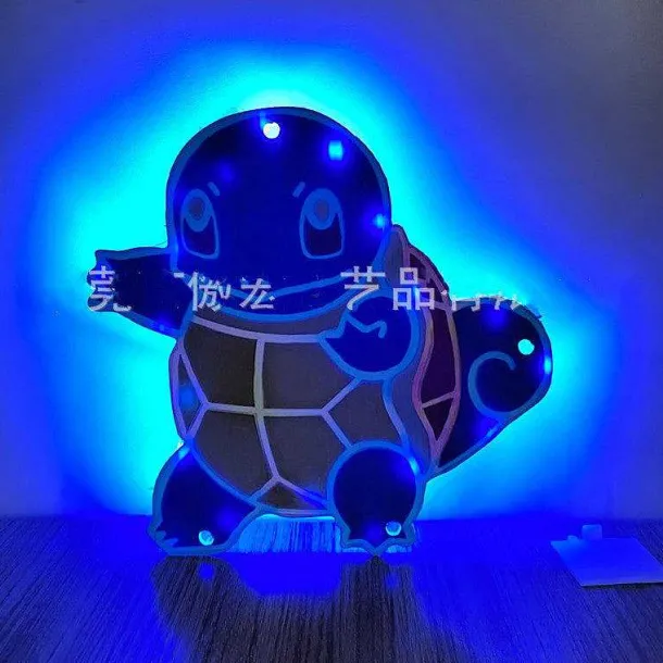 Pokemon Led Neonlicht Wandlampe
