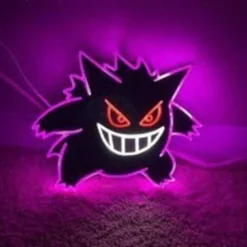 Pokemon Led Neonlicht Wandlampe