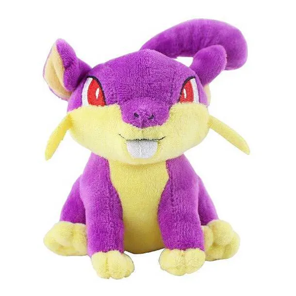 Pokemon Lickitung, Kangaskhan, Gastly, Rattata Pluschtier Pokemon (Ca. 13Cm)