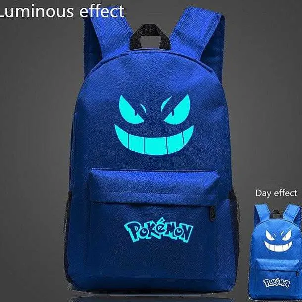 Pokemon Luminous Rucksack - Leuchtet Im Dunkeln