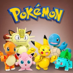 Pokemon Mega Construx Bauset Mit Figur Und Pokeball